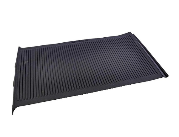 Schwarze Gummimatte für VW Bus T2 Mitteldurchgang Baujahr 1968-1979 - Teilenummer 211863781A